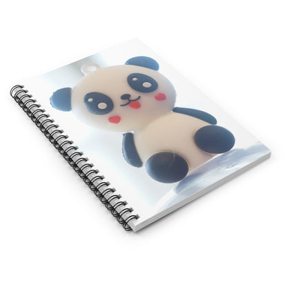 Spiral Notebook - Panda Rampa Design