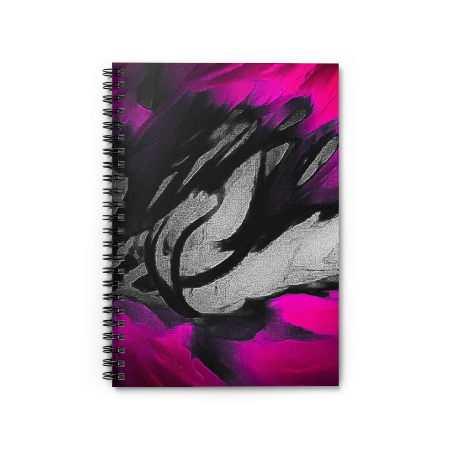 Spiral Notebook - Arcane Design, Ruled Line Pages