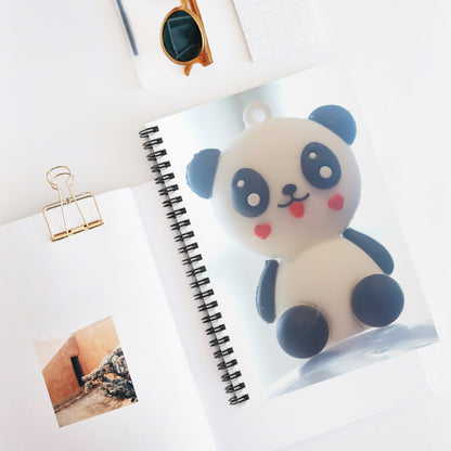 Spiral Notebook - Panda Rampa Design