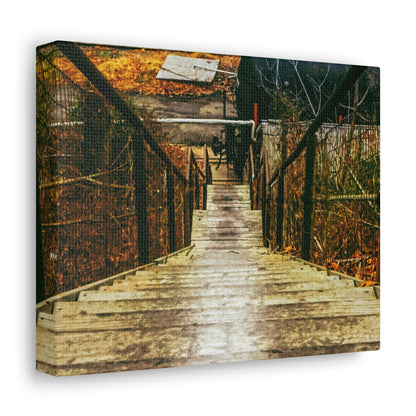 Canvas Prints Train Lovers Fall Fine Art Decor