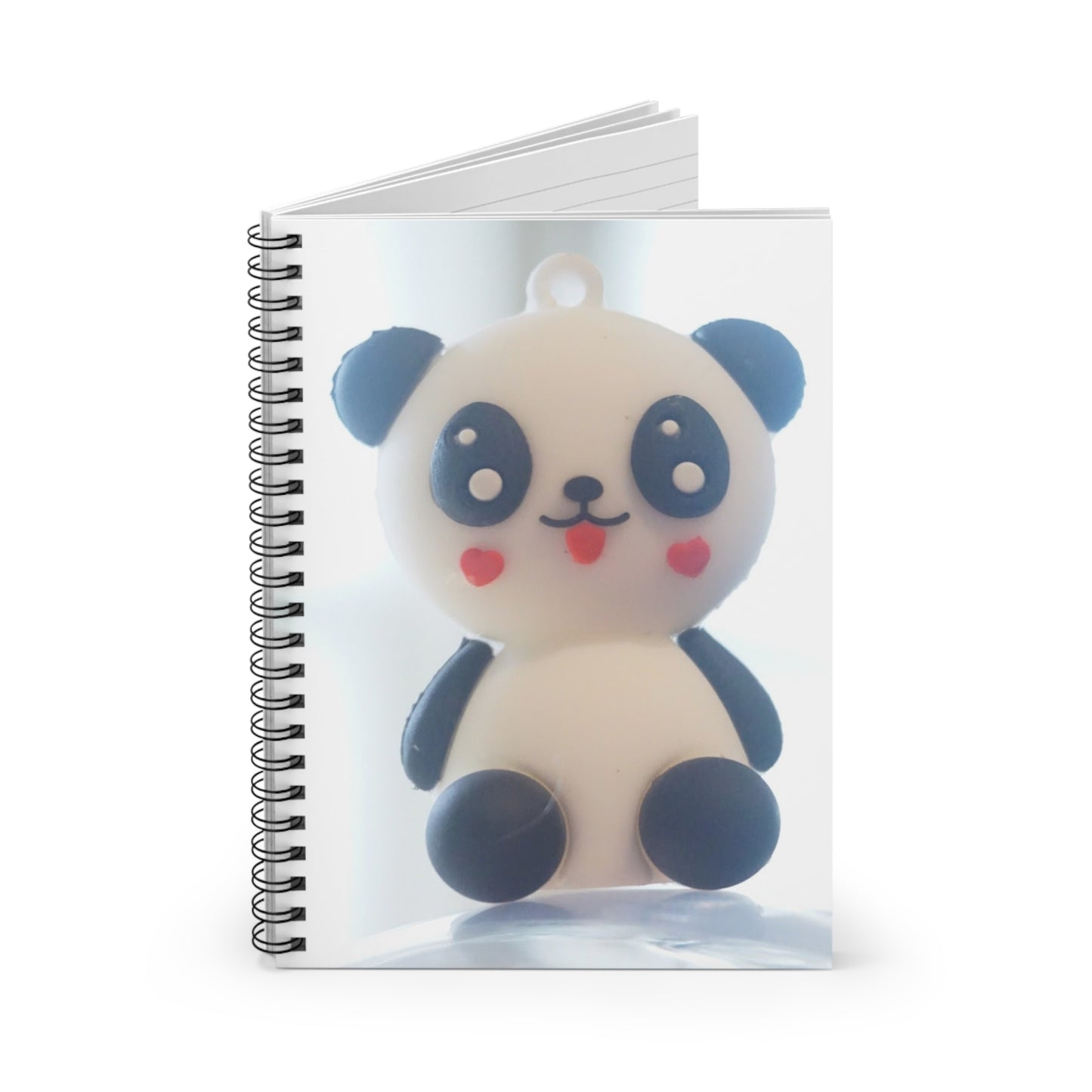 Spiral Notebook - Panda Rampa Design